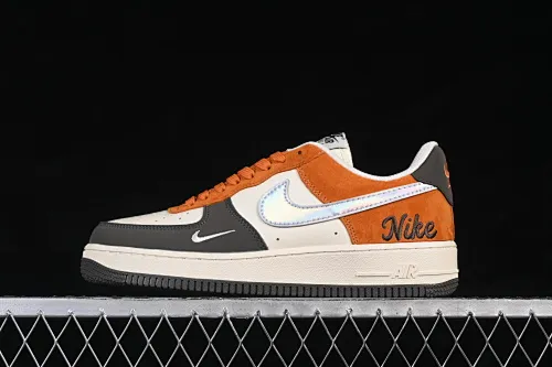 All Categories Nk Air Force 1 Air Force Series Nk Air Force 1 Low Air Force Low Nike Air Force 1'07 Low Brown Gray Laser Air Force One Low Casual Shoes NH0601-530